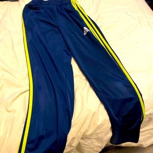 Boys Adidas athletic pants small - 8